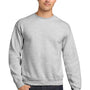 Gildan Mens Pill Resistant Fleece Crewneck Sweatshirt - Ash Grey