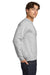 Gildan 18000/G180 Mens Pill Resistant Fleece Crewneck Sweatshirt Ash Grey Model Side