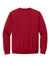 Gildan 18000/G180 Mens Pill Resistant Fleece Crewneck Sweatshirt Cherry Red Flat Back