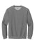 Gildan 18000/G180 Mens Pill Resistant Fleece Crewneck Sweatshirt Heather Graphite Grey Flat Front