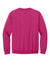 Gildan 18000/G180 Mens Pill Resistant Fleece Crewneck Sweatshirt Heliconia Pink Flat Back