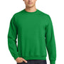 Gildan Mens Pill Resistant Fleece Crewneck Sweatshirt - Irish Green