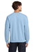 Gildan 18000/G180 Mens Pill Resistant Fleece Crewneck Sweatshirt Light Blue Model Back