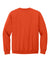 Gildan 18000/G180 Mens Pill Resistant Fleece Crewneck Sweatshirt Orange Flat Back