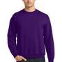 Gildan Mens Pill Resistant Fleece Crewneck Sweatshirt - Purple