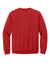 Gildan 18000/G180 Mens Pill Resistant Fleece Crewneck Sweatshirt Red Flat Back