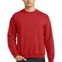 Gildan Mens Pill Resistant Fleece Crewneck Sweatshirt - Red