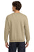 Gildan 18000/G180 Mens Pill Resistant Fleece Crewneck Sweatshirt Sand Model Back