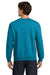 Gildan 18000/G180 Mens Pill Resistant Fleece Crewneck Sweatshirt Sapphire Blue Model Back