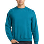 Gildan Mens Pill Resistant Fleece Crewneck Sweatshirt - Sapphire Blue