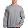 Gildan Mens Pill Resistant Fleece Crewneck Sweatshirt - Sport Grey