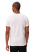 Threadfast Apparel 180A Mens Ultimate Short Sleeve Crewneck T-Shirt White Model Back