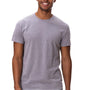 Threadfast Apparel Mens Ultimate Short Sleeve Crewneck T-Shirt - Heather Grey