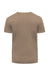 Threadfast Apparel 180A Mens Ultimate Short Sleeve Crewneck T-Shirt Nutmeg Flat Back