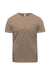 Threadfast Apparel 180A Mens Ultimate Short Sleeve Crewneck T-Shirt Nutmeg Flat Front