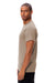 Threadfast Apparel 180A Mens Ultimate Short Sleeve Crewneck T-Shirt Nutmeg Model Side