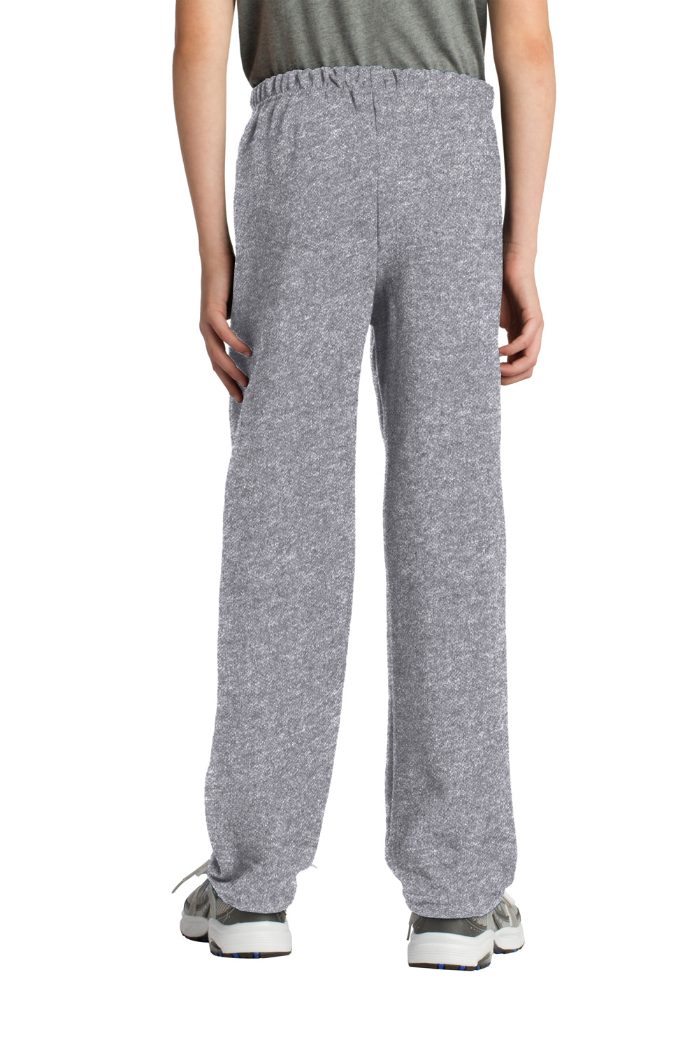 Gildan 18200B Youth Heavy Blend Sweatpants Sport Grey Model Back