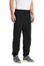 Gildan 18200 Mens Heavy Blend Sweatpants Black Model 3Q