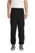 Gildan 18200 Mens Heavy Blend Sweatpants Black Model Front