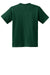 Hanes 5370 Youth EcoSmart Short Sleeve Crewneck T-Shirt Deep Forest Green Flat Back