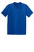 Hanes 5370 Youth EcoSmart Short Sleeve Crewneck T-Shirt Deep Royal Blue Flat Front