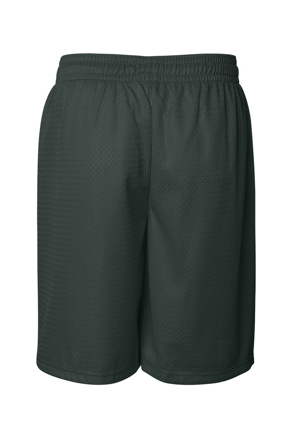 Badger 7209 Mens Pro Mesh Shorts Forest Green Flat Back