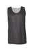 Badger 8529 Mens Pro Mesh Reversible Tank Top Black/White Flat Front