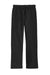 Gildan 18400 Mens Heavy Blend Open Bottom Sweatpants Black Flat Front