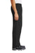 Gildan 18400 Mens Heavy Blend Open Bottom Sweatpants Black Model Side