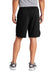 Sport-Tek ST575 Mens Position PosiCharge Shorts w/ Pockets Black Model Back