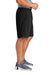 Sport-Tek ST575 Mens Position PosiCharge Shorts w/ Pockets Black Model Side