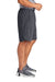 Sport-Tek ST575 Mens Position PosiCharge Shorts w/ Pockets Graphite Grey Model Side