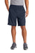 Sport-Tek ST575 Mens Position PosiCharge Shorts w/ Pockets True Navy Blue Model Front