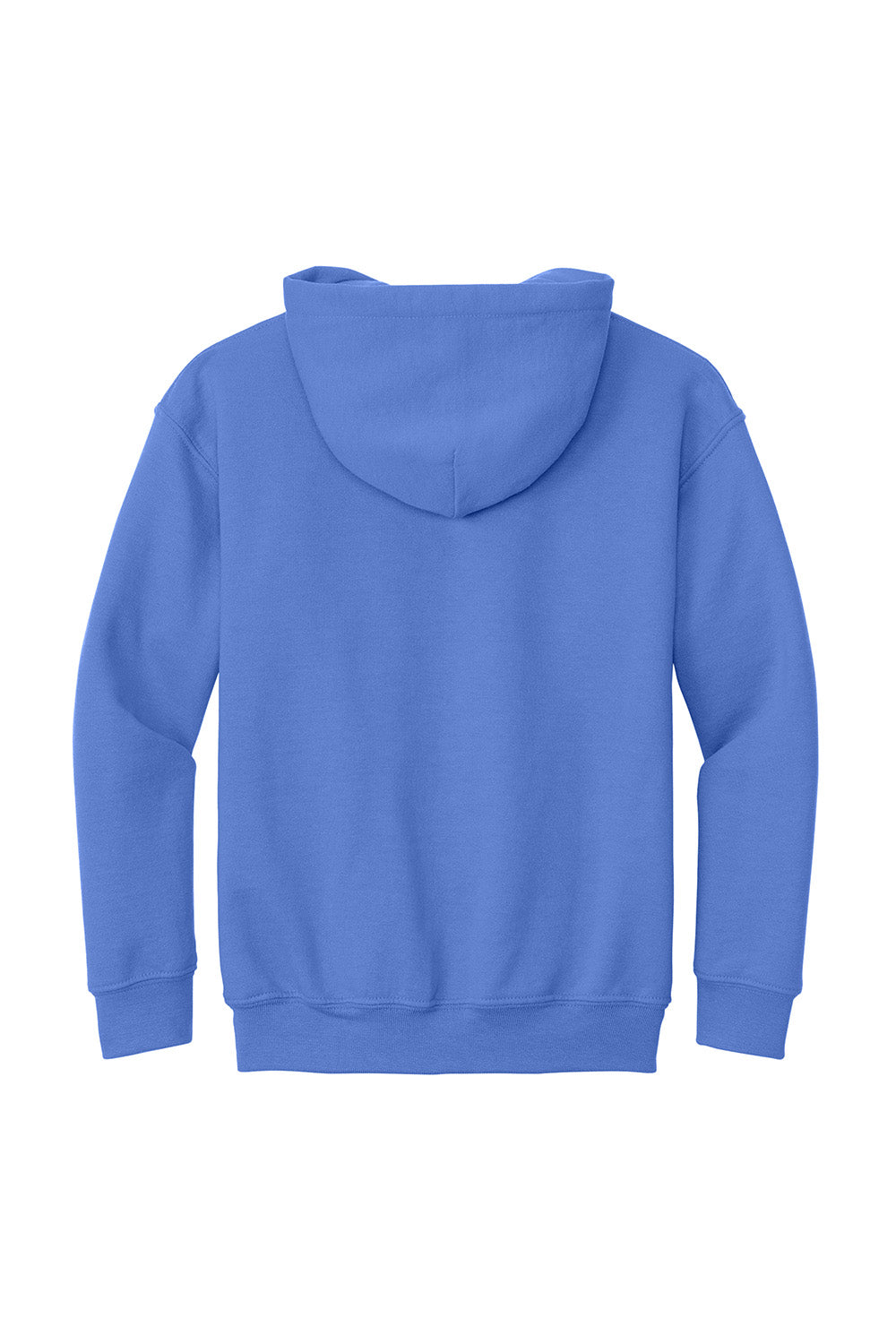 Gildan 18500B/G185B Youth Pill Resistant Hooded Sweatshirt Hoodie w/ Pouch Pocket Carolina Blue Flat Back