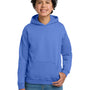 Gildan Youth Pill Resistant Hooded Sweatshirt Hoodie w/ Pouch Pocket - Carolina Blue