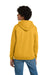 Gildan 18500B/G185B Youth Pill Resistant Hooded Sweatshirt Hoodie w/ Pouch Pocket Gold Model Back