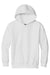 Gildan 18500B/G185B Youth Pill Resistant Hooded Sweatshirt Hoodie w/ Pouch Pocket White Flat Front