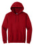 Gildan 18500/G185 Mens Pill Resistant Hooded Sweatshirt Hoodie w/ Pouch Pocket Antique Cherry Red Flat Front