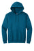 Gildan 18500/G185 Mens Pill Resistant Hooded Sweatshirt Hoodie w/ Pouch Pocket Antique Sapphire Blue Flat Front