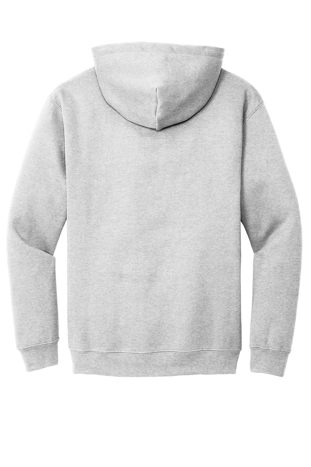 Gildan 18500/G185 Mens Pill Resistant Hooded Sweatshirt Hoodie w/ Pouch Pocket Ash Grey Flat Back