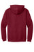 Gildan 18500/G185 Mens Pill Resistant Hooded Sweatshirt Hoodie w/ Pouch Pocket Cardinal Red Flat Back