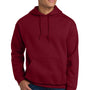 Gildan Mens Pill Resistant Hooded Sweatshirt Hoodie w/ Pouch Pocket - Cardinal Red