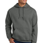 Gildan Mens Pill Resistant Hooded Sweatshirt Hoodie w/ Pouch Pocket - Charcoal Grey