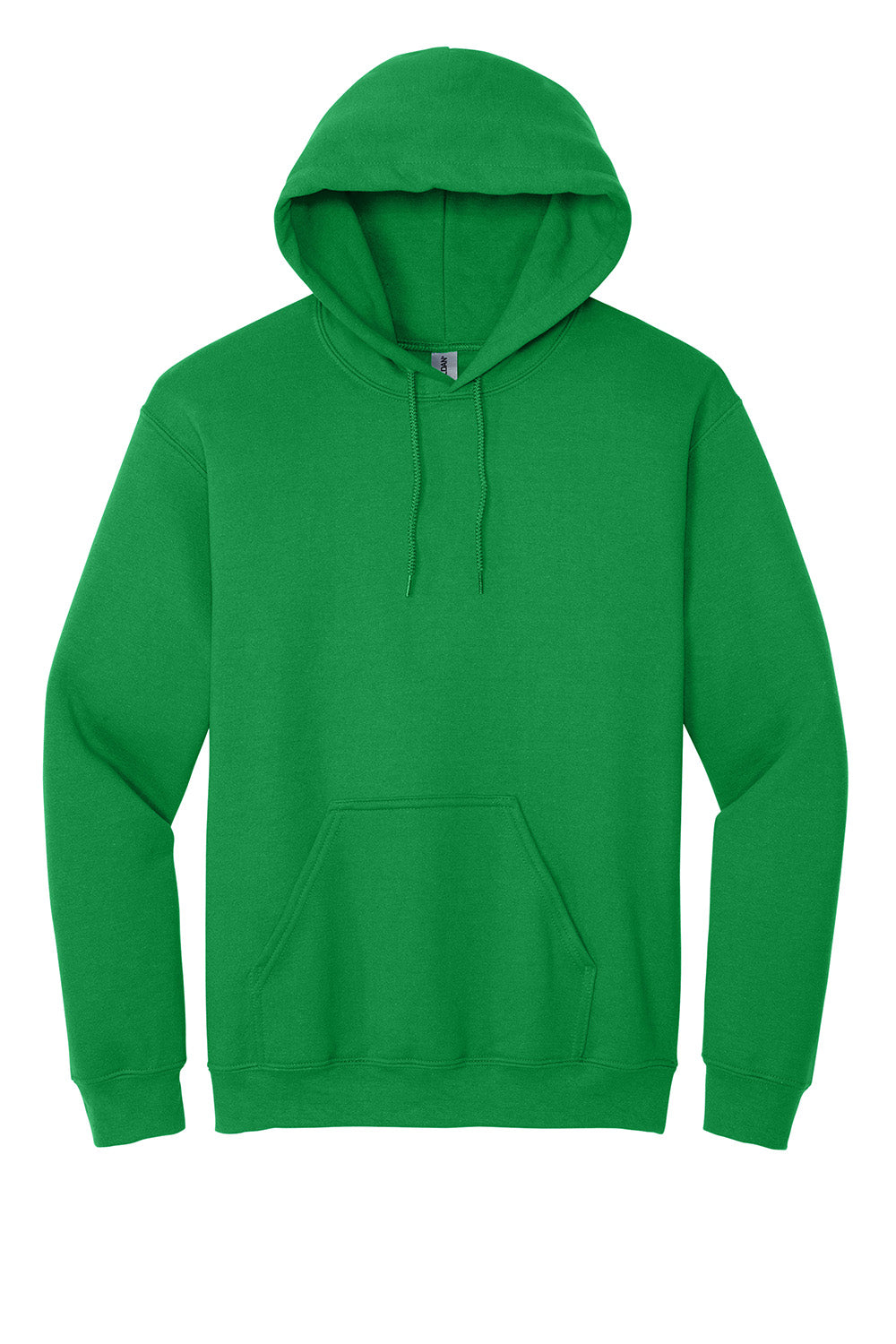 Gildan 18500/G185 Mens Pill Resistant Hooded Sweatshirt Hoodie w/ Pouch Pocket Irish Green Flat Front