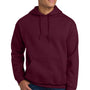 Gildan Mens Pill Resistant Hooded Sweatshirt Hoodie w/ Pouch Pocket - Maroon