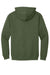 Gildan 18500/G185 Mens Pill Resistant Hooded Sweatshirt Hoodie w/ Pouch Pocket Military Green Flat Back