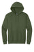 Gildan 18500/G185 Mens Pill Resistant Hooded Sweatshirt Hoodie w/ Pouch Pocket Military Green Flat Front