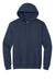 Gildan 18500/G185 Mens Pill Resistant Hooded Sweatshirt Hoodie w/ Pouch Pocket Navy Blue Flat Front