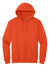 Gildan 18500/G185 Mens Pill Resistant Hooded Sweatshirt Hoodie w/ Pouch Pocket Orange Flat Front