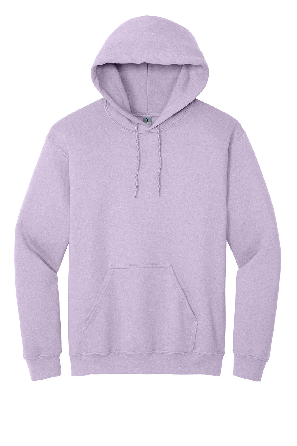 Gildan 18500/G185 Mens Pill Resistant Hooded Sweatshirt Hoodie w/ Pouch Pocket Orchid Purple Flat Front